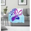 imageMarvel Spidey ampamp His Amazing Friends Ghost Spider Feather Knit Fluffy Throw Blanket  Gwen Stacy Fuzzy Blanket Measures 50 x 60 inch Super Soft Lightweight BeddingBlue  Ghost Spider
