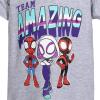 imageMarvel Spidey and His Amazing Friends Girls 2 Pack TShirts Toddler to Little KidGreyPurple