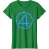 imageMarvel Studios The Fantastic Four First Steps Costume Icon TShirtKelly Green