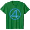 imageMarvel Studios The Fantastic Four First Steps Costume Icon TShirtKelly Green