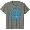 imageMarvel Studios The Fantastic Four First Steps Costume Icon TShirtOlive Heather