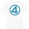 imageMarvel Studios The Fantastic Four First Steps Costume Icon TShirtWhite