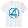 imageMarvel Studios The Fantastic Four First Steps Costume Icon TShirtWhite