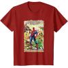 imageMarvel The Amazing SpiderMan Comic TShirt TShirtCranberry Red