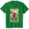 imageMarvel The Amazing SpiderMan Comic TShirt TShirtKelly Green