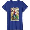 imageMarvel The Amazing SpiderMan Comic TShirt TShirtRoyal Blue