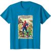 imageMarvel The Amazing SpiderMan Comic TShirt TShirtSapphire Blue