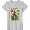 imageMarvel The Amazing SpiderMan Comic TShirt TShirtSilver Grey