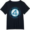 imageMarvel The Fantastic Four First Steps Super Hero Costume TShirtBlack