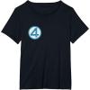 imageMarvel The Fantastic Four First Steps Super Hero Costume TShirtBlack