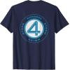 imageMarvel The Fantastic Four First Steps Super Hero Costume TShirtNavy Blue