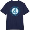 imageMarvel The Fantastic Four First Steps Super Hero Costume TShirtNavy Blue