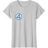 imageMarvel The Fantastic Four First Steps Super Hero Costume TShirtSilver Grey