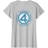 imageMarvel The Fantastic Four First Steps Super Hero Costume TShirtSilver Grey