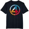 imageMarvel The Fantastic Four First Steps SuperPowered 4 Logo TShirtBlack