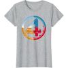 imageMarvel The Fantastic Four First Steps SuperPowered 4 Logo TShirtHeather Grey