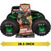 imageMonster Jam Marvel Mega SpiderMan RC Monster Truck AllTerrain Over 2 Feet Long 16 Scale Super Hero Kids Toys for Boys and Girls Ages 4 and UpMega Grave Digger V2