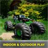 imageMonster Jam Marvel Mega SpiderMan RC Monster Truck AllTerrain Over 2 Feet Long 16 Scale Super Hero Kids Toys for Boys and Girls Ages 4 and UpMega Grave Digger V1