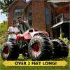 imageMonster Jam Marvel Mega SpiderMan RC Monster Truck AllTerrain Over 2 Feet Long 16 Scale Super Hero Kids Toys for Boys and Girls Ages 4 and UpMulticolor