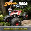 imageMonster Jam Marvel Mega SpiderMan RC Monster Truck AllTerrain Over 2 Feet Long 16 Scale Super Hero Kids Toys for Boys and Girls Ages 4 and UpMulticolor