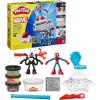 imagePlayDoh Marvel SpiderMan Launch ampamp Slice Battle Playset with 2 Bendy Action Figures and 7 Accessories Imagination Toys for Boys ampamp Girls 4 Years ampamp Up
