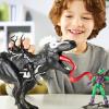 imageSPIDERMAN Marvel Epic World of Action VenomVersus Venomsaurus Rex 16Inch 40cm Action Figure with Dino Chomp Action Super Hero Toys for Kids Ages 4