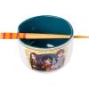 imageSilver Buffalo Marvel SpiderMan Japanese Manga Comic Panels Ceramic Ramen Noodle Rice Bowl with Chopsticks Microwave Safe 20 OuncesHarry Potter Anime