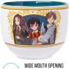 imageSilver Buffalo Marvel SpiderMan Japanese Manga Comic Panels Ceramic Ramen Noodle Rice Bowl with Chopsticks Microwave Safe 20 OuncesHarry Potter Anime