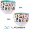 imageSilver Buffalo Marvel SpiderMan Japanese Manga Comic Panels Ceramic Ramen Noodle Rice Bowl with Chopsticks Microwave Safe 20 OuncesHarry Potter Hogwarts Icons