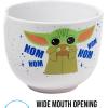 imageSilver Buffalo Marvel SpiderMan Japanese Manga Comic Panels Ceramic Ramen Noodle Rice Bowl with Chopsticks Microwave Safe 20 OuncesMandalorian Baby Yoda Grogu
