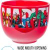 imageSilver Buffalo Marvel SpiderMan Japanese Manga Comic Panels Ceramic Ramen Noodle Rice Bowl with Chopsticks Microwave Safe 20 OuncesMarvel Comics Retro Characters
