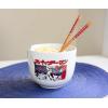 imageSilver Buffalo Marvel SpiderMan Japanese Manga Comic Panels Ceramic Ramen Noodle Rice Bowl with Chopsticks Microwave Safe 20 OuncesSpiderman Manga Panels