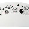 imageSilver Buffalo Marvel SpiderMan Japanese Manga Comic Panels Ceramic Ramen Noodle Rice Bowl with Chopsticks Microwave Safe 20 OuncesStar Wars Japanese Art Big