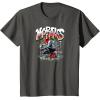 imageSpiderMan  Miles Morales Spray Paint TShirtAsphalt Grey