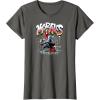 imageSpiderMan  Miles Morales Spray Paint TShirtAsphalt Grey