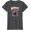 imageSpiderMan  Miles Morales Spray Paint TShirtDark Heather Grey