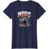 imageSpiderMan  Miles Morales Spray Paint TShirtNavy Blue
