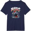 imageSpiderMan  Miles Morales Spray Paint TShirtNavy Blue