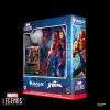imageSpiderMan Marvel Legends Series Magic The Gathering BattleDamaged 6Inch Action Figure Toy ampamp Exclusive Foil Collectible Card Game Trading Card