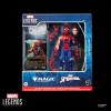 imageSpiderMan Marvel Legends Series Magic The Gathering BattleDamaged 6Inch Action Figure Toy ampamp Exclusive Foil Collectible Card Game Trading Card