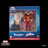 imageSpiderMan Marvel Legends Series Magic The Gathering Mary Jane Watson Iron Spider 6Inch Action Figure ampamp Exclusive Foil Collectible Card Game Trading Card