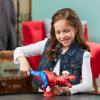 imageSpiderMan Marvel Web Chompin SpiderRex 16Inch Action Figure with Sounds and Dino Blast Action Superhero Toys for Kids Ages 4 and Up