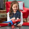 imageSpiderMan Marvel Web Chompin SpiderRex 16Inch Action Figure with Sounds and Dino Blast Action Superhero Toys for Kids Ages 4 and Up