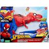 imageSpiderMan Marvel Web Chompin SpiderRex 16Inch Action Figure with Sounds and Dino Blast Action Superhero Toys for Kids Ages 4 and Up