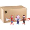 imageSpidey and his Amazing Friends 3Pack 4Inch Scale Marvel Action Figures Includes 3 Figures and 3 Accessories SpiderMan GhostSpider ampamp Miles Morales Amazon ExclusiveFriends Figure