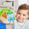 imageSpidey and his Amazing Friends Marvel DinoWebs Crawler Toy Car Playset SpiderMan ampamp Goblin Raptor 4Inch Action Figures Kids Ages 3 ampamp Up
