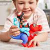 imageSpidey and his Amazing Friends Marvel DinoWebs SpideyRex ampamp Miles Spin Morales 4inchScale SpiderMan Action Figure Set Toys for Kids