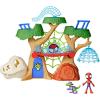 imageSpidey and his Amazing Friends Marvel DinoWebs Treehouse Playset SpiderMan ampamp Goblin Raptor 4InchScale Action Figure Set Ages 3 ampamp Up