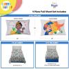 imageSunny Side Up Kids Sheet Set Includes Sheets and Pillow Cover  100 Microfiber Bedding and Room Decor Blue  Spiderman 3 Piece TwinGray  Blippi