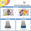 imageSunny Side Up Kids Sheet Set Includes Sheets and Pillow Cover  100 Microfiber Bedding and Room Decor Blue  Spiderman 3 Piece TwinGray  Blippi